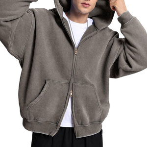 Sweat à capuche d'hiver 2026 en coton 100% de haute qualité, délavé à l'acide, personnalisé pour homme, service OEM ODM écologique, coupe confortable, style streetwear - Product Image 5