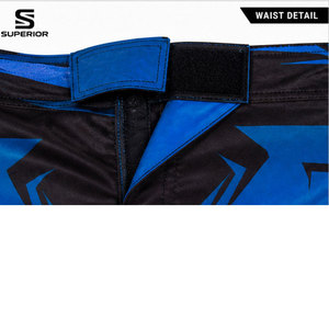 Shorts d'entraînement MMA unisexes sur mesure de haute qualité OEM, séchage rapide, doux, respirants, motifs tendance, pour la boxe et le combat - Product Image 3