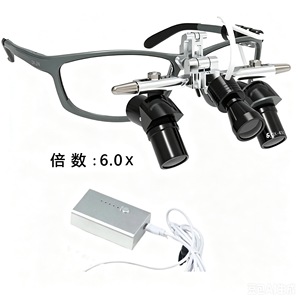 Lupa Quirúrgica 5X con Distancia de Trabajo Ajustable, Instrumentos de Otorrinolaringología, Lupas Dentales - Product Image 4