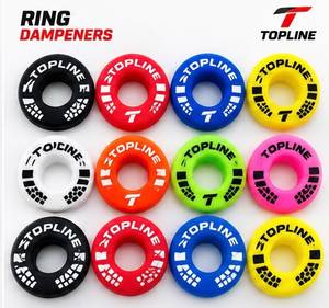 TOPLINE Smiley Silicone Tennis Racket Dampeners Colorful Protective Shock Absorber Universal Racket Accessory - Product Image 5