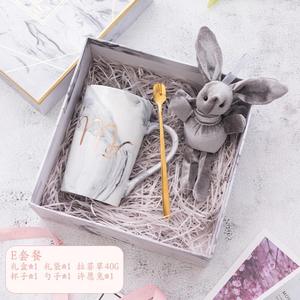 Hot Selling <b>Creative</b> Ceramic Water Cup <b>Gift</b> Set Includes Bear Fan Mug Towel for Wedding Birthday & Business Souvenirs or <b>Gifts</b> - Product Image 3