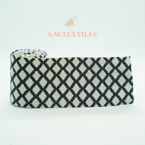 Custom Jacquard Woven <b>Webbing</b> Decorative Scroll Pattern Tape for Handbags Belts Fashion Accessories and Home Textiles - Product Image 3