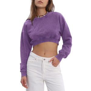 Sudadera Deportiva para Mujer, Mezcla de Algodón Premium, Ropa Deportiva Informal, Proveedor de Ropa al por Mayor OEM ODM - Product Image 1