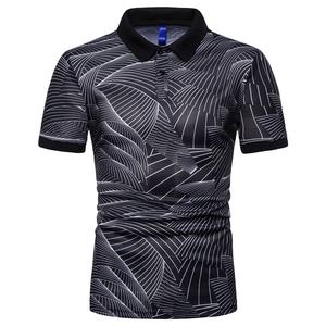 New Polo Tee-Shirt for Men's Wholesale Short Sleeve Casual Top Quality Cheap Price Latest Model Men's Polo T-Shirt Printed - Product Image 6