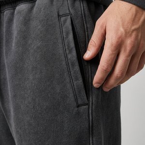Conjunto Deportivo Personalizado para Hombre con Capucha, Estilo Urbano, Chaqueta con Detalles en Felpa Francesa de 320 g/m², Pantalones Jogger, Corte Holgado, Ropa Deportiva para Viaje - Product Image 3