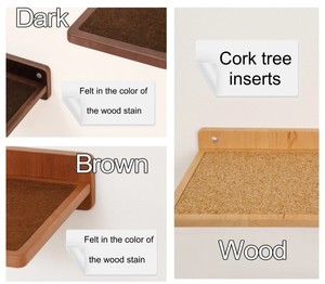 Cama y escalones para gatos, estantes para gatos para pared, estantería de pared para gatos, muebles de pared para gatos, cama de pared para gatos, escalones de pared para gatos, madera pura - Product Image 5