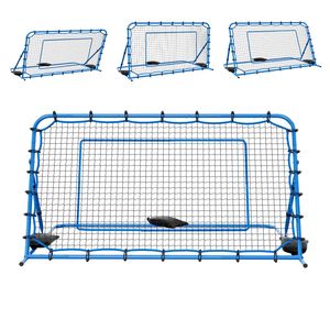 อุปกรณ์ฝึกซ้อมฟุตบอลแบบ Quick Switch Angle Soccer Goal Rebounder โครงเหล็กแข็งแรง ทนทาน ตาข่าย PE สำหรับฝึกส่งบอล - Product Image 1