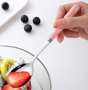 Non-Slip Handle Utensils Modern Minimalist Tableware Elegant Dining Spoon Fork Set Luxury Handle <b>Chopsticks</b> Designer Flatware - Product Image 5