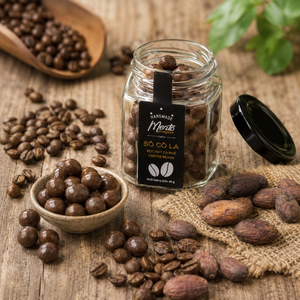 Café en grains torréfiés enrobés de chocolat légendaire 40G, emballage chocolaté pour produits en gros et cadeaux personnalisés - Product Image 4