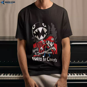 Camisetas de Manga Corta al por Mayor, 100% Algodón/Poliéster, Corte Holgado, Color Liso, Casual, Ecológicas, Transpirables, 180 Gramos - Product Image 2