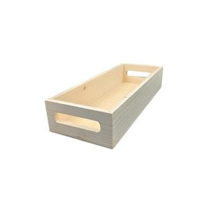Modern Wooden Decorative Tray Rectangular Storage Box Lacquer Finish Portable Multi-Functional Desktop Organizer for Home - Product Image 4