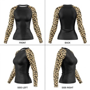 Camiseta de Manga Larga para Mujer, Protección UV, Secado Rápido, Transpirable, para Surf, con Estampado Ecológico - Product Image 5