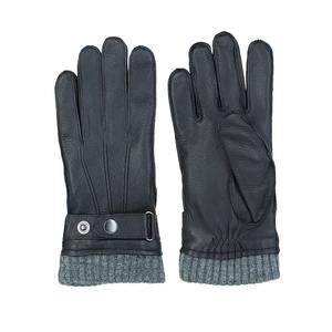 Gants d'hiver en cuir durables avec isolation thermique pour le travail en extérieur, la conduite par temps froid et les voyages - Product Image 6