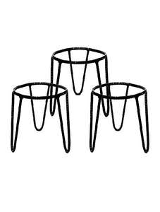 Soporte de Metal Elegante para Plantas, Soporte de Hierro para Macetas, Decorativo para Hogar y Jardín, Interior y Exterior, para Balcón - Product Image 3