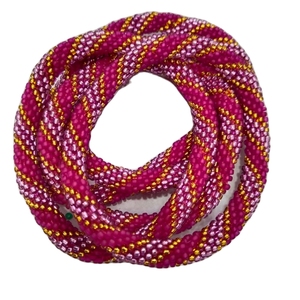 Multi Red Shade Fashion <b>Beaded</b> Bracelets-Romantic Style Gift - Product Image 2