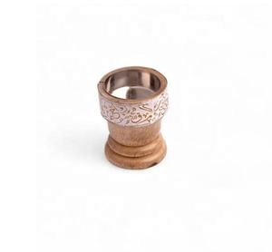 Meilleures ventes 2026 : Brûleur de Bakhoor de luxe en bois de manguier et nacre, fait main, porte-encens Oud, parfum d'ambiance aromatique - Product Image 3