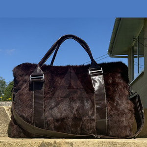 Sacs de voyage en fourrure personnalisés en matériau durable 2026 – Grande capacité - Product Image 3