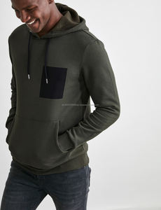 Meilleures ventes Pull-over à capuche pour homme avec logo personnalisé Poids lourd Manches longues Coupe ajustée Matériau de haute qualité Unisexe Grande taille - Product Image 2