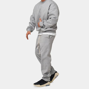 ชุดกีฬาผู้ชายแบบมีซิปสองชิ้น ชุดออกกำลังกายแบบสปอร์ต ชุดวอร์มผู้ชาย ชุดจ็อกกิ้ง - Product Image 2