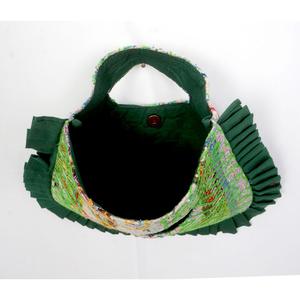 Sac à main Kantha à fermeture magnétique, dernier design, fabriqué en Inde, le plus vendu, pour femmes, disponible au prix de gros. - Product Image 3