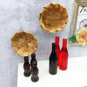 Miniatura 1:12 casa de muñecas escala niños juguete con cestas de plástico botellas regadera tijera Pala y bambú accesorios DIY - Product Image 2