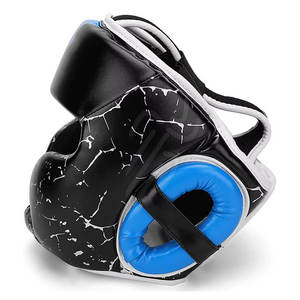 Protector de Cabeza de Boxeo de Cuero Ligero y Transpirable, Diseño Personalizado, en Venta - Product Image 4