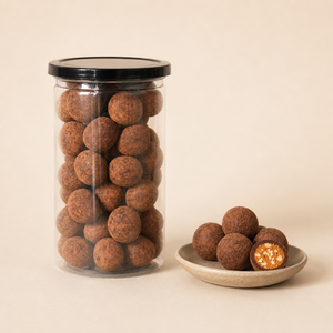 Cacahuates cubiertos de chocolate y dulces, diseñados para venta al por mayor en caja de embalaje personalizada. - Product Image 4