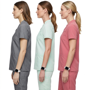 2025 Quick-Drying Comfortable Women's Joggers Scrubs Set Dental Hospital Clothing-TOOTH Collection Woven Fabric Nurses Outfits - Product Image 3
