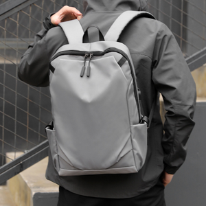 Minimalist Nylon <b>Backpack</b> <b>Men</b> Water Resistant 20-35L Capacity Interior Zipper Pocket Arcuate Shoulder Strap Multi Functional - Product Image 6