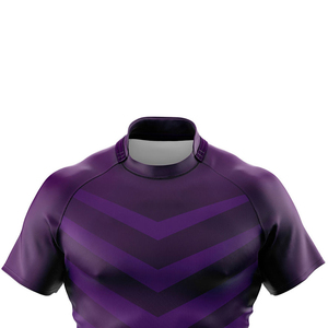 Vêtements de sport à prix raisonnables, maillot de rugby à manches longues, respirant, léger, 100% polyester, service OEM, impression personnalisée - Product Image 6