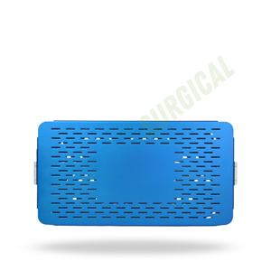 Cable <b>Crimp</b> Block Instrument <b>Set</b> Aluminium Sterilization Container Orthopedic Surgical Cable System Storage Box - Product Image 4