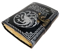 Juegos de trono libros hechos a mano Vintage cuero genuino diario mayorista dragón nuevo diseño Celtic Journal Sketchbook & Notebook