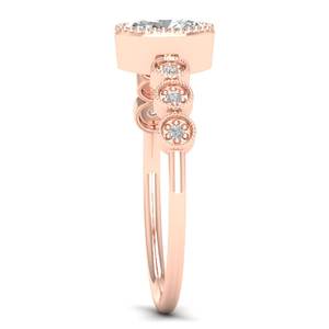 Anillo de Diamante Cultivado en Laboratorio CVD de Corte Ovalado de 0.54 Quilates en Oro Sólido de 14K con Diseño Único REYES para Mujer, Certificado IGI, Joyería Fina - Product Image 3