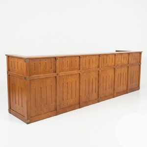 Meubles de bureau en teck avec une finition lisse et un design moderne élégant à un prix économique - Product Image 1