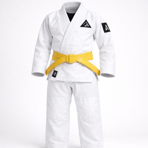 ชุดยูโด ยิวยิตสู สำหรับวัยรุ่น คุณภาพสูง 140 กรัม ผ้าฝ้าย 100% ไม่หดตัว พิมพ์ลายโลโก้ตามสั่งแบบขายส่ง - Product Image 3