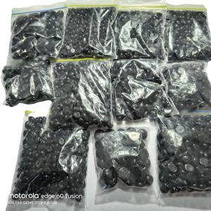 Cabujones de Piedras Preciosas Sueltas de Ónix Negro Natural, Corte Ovalado de 10-25 mm, Precio al por Mayor, para la Fabricación de Joyas - Product Image 6