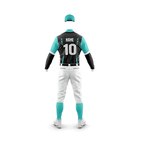 Uniformes de Béisbol Personalizados de Alta Calidad con Logotipo, Sublimados, Transpirables, de Secado Rápido, Conjuntos para Equipos, Diseños Personalizados, Patrón Liso - Product Image 2