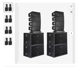 VENTA DE ALTAVOZ DE ARREGLO EN LÍNEA ACTIVO DE TRES VÍAS RCF HDL 50-A 4K Pro Sound 2x12 8000W 143 OM - Product Image 1