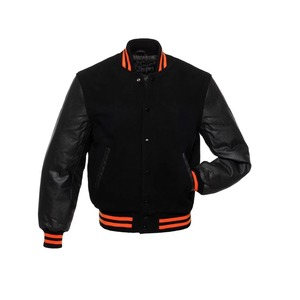 Autumn <b>Men's</b> Custom Logo Windproof Waterproof Varsity College <b>Jackets</b> <b>Long</b> Sleeve with Plain Dyed Processing Coating - Product Image 1
