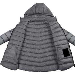 QFZ490 <b>Men's</b> Casual Winter <b>Jacket</b> Breathable Waterproof Outdoor Mountaineering Utility Windbreaker Custom Front Logo Zipper - Product Image 4