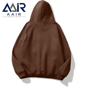 AAIR INDUSTRIES Unisex Cotton <b>Hoodie</b> 450G Heavyweight <b>Gothic</b> Streetwear Washed Pullover for Winter High Quality - Product Image 4