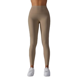 Conjunto de Yoga sin mangas Leggings Mujer Fitness Leggings Correr Ciclismo Pantalones Deportes transpirables Cintura alta Entrenamiento Gimnasio Ropa - Product Image 1