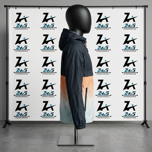 Vestes de lacrosse High Street en nylon et polyester, service OEM, design personnalisé, logo personnalisé, fermeture éclair, veste de lacrosse pour hommes en provenance du Pakistan - Product Image 3