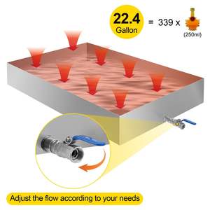 Évaporateur de sirop d'érable en acier inoxydable de 36x24x6 pouces Fabrication de cuisine commerciale pour sirop bouillant - Product Image 4