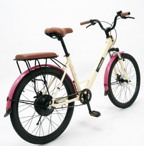 Bicicleta Eléctrica Urbana de 26 Pulgadas, Batería de Litio de 36V 8Ah, Motor de 7 Velocidades en la Rueda Trasera, Bicicleta Eléctrica para Desplazamientos Urbanos - Product Image 4