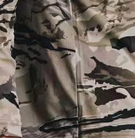 T-shirt tactique personnalisé pour homme, en coton/fibre de bambou, pour la chasse en plein air - Confortable et respirant, couleur et taille personnalisables