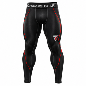 Pantalons de compression pour hommes, leggings de sport à séchage rapide, pantalons de compression pour la course à pied, l'entraînement et la gym - Product Image 6