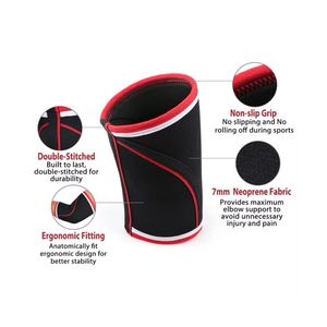 Soporte para Press de Banca Pesado, Mangas de Neopreno para Codos, Tendinitis Bíceps, Agarre Antideslizante, Alto Rendimiento para Atletas de Élite - Product Image 3