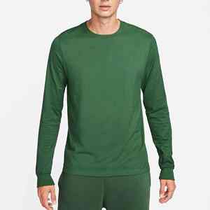 Camiseta de Hombre de Moda Otoñal de Primera Calidad con Cuello y Parches de Color, Camiseta de Manga Larga, Ropa para Hombre - Product Image 1