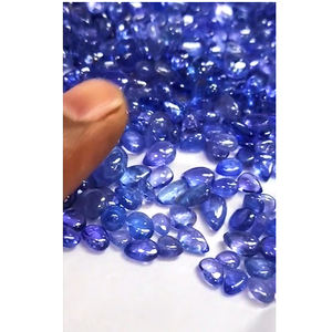980 Piezas de Tanzanita Natural de 6mm a 13mm, Cabujón Ovalado en Forma de Pera, 634 Quilates, Lote de Gemas Sueltas de Calidad Iroc Sales, US$317 por todo el lote - Product Image 2